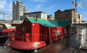 Massage on a Barge